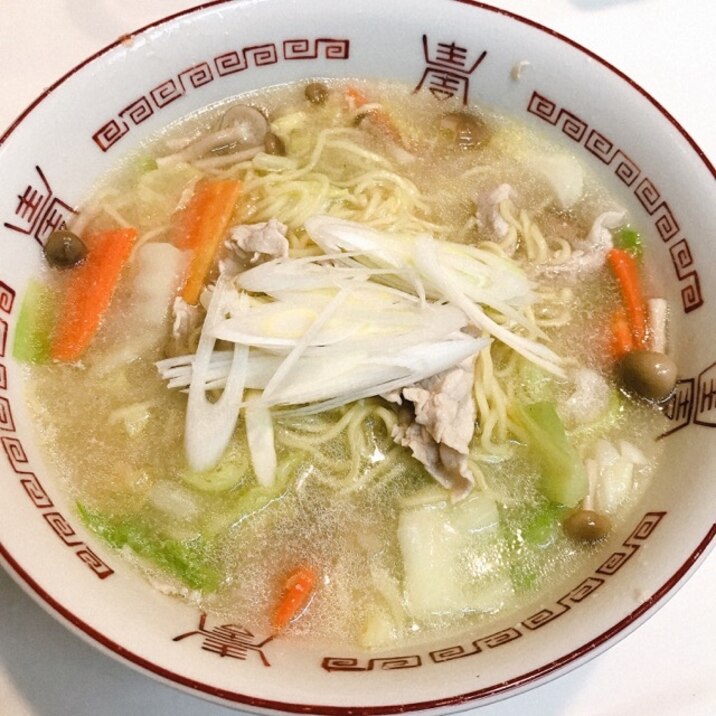 野菜とお肉たっぷり☆具沢山タンメン